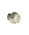 На фото Hi-Therm PP-R union coupling with male thread